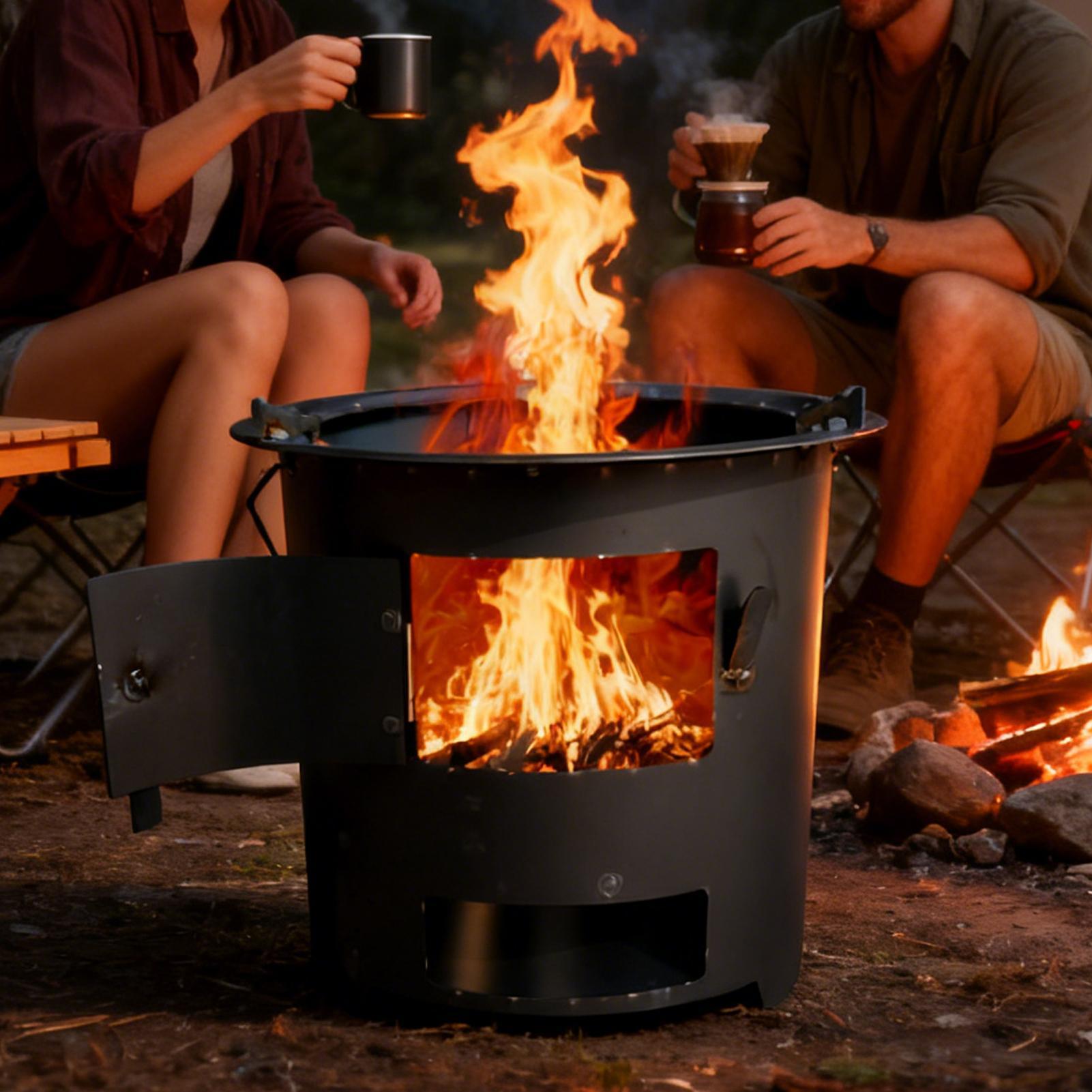 Rocket Stove Camping Portable  - Camping Cooking Gas Stove Portable Tool incelemesi ve fiyatı