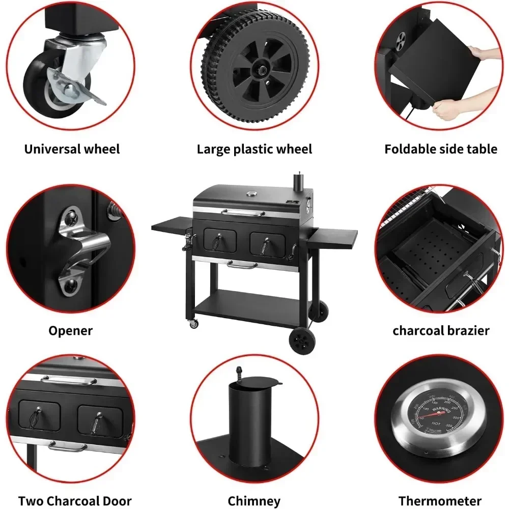 L # For Charcoal Grill ,Outdoo - Camping Cooking Materials incelemesi ve fiyatı