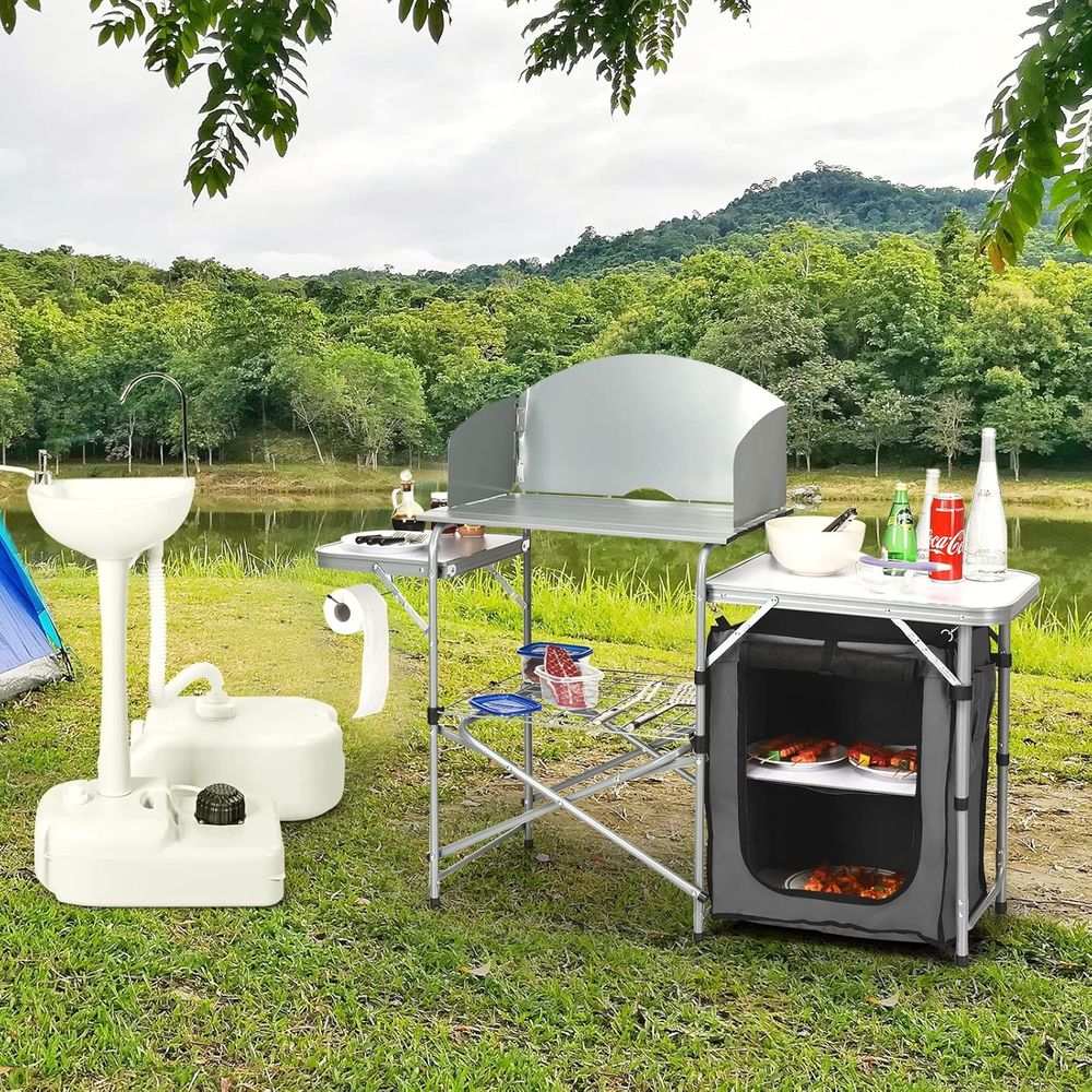 Camping Kitchen Table, Portabl - Camping Cooking Table incelemesi ve fiyatı