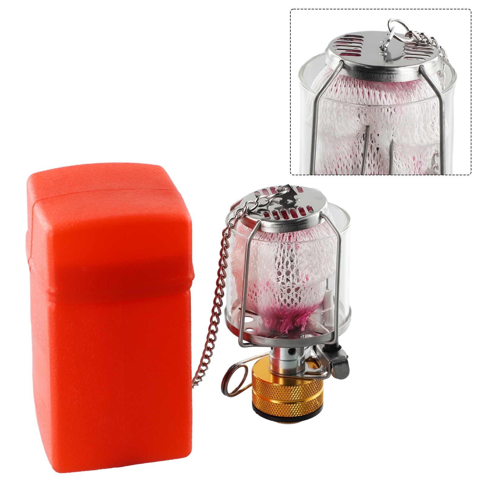 1 Set Gas Lamp Outdoor Camping - Camping Cooking Light incelemesi ve fiyatı
