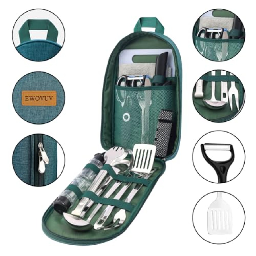 Camping Cooking Utensils Set-  - Camping Cooking Must Haves incelemesi ve fiyatı