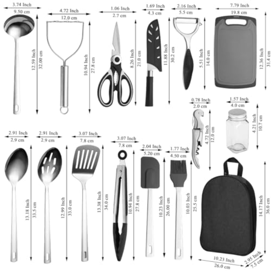 Camping entials Accories Campi - Camping Cooking Must Haves incelemesi ve fiyatı