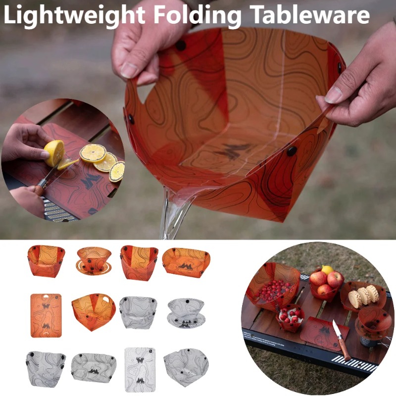 Foldable Camping Tableware Por - Camping Cooking Recipes incelemesi ve fiyatı