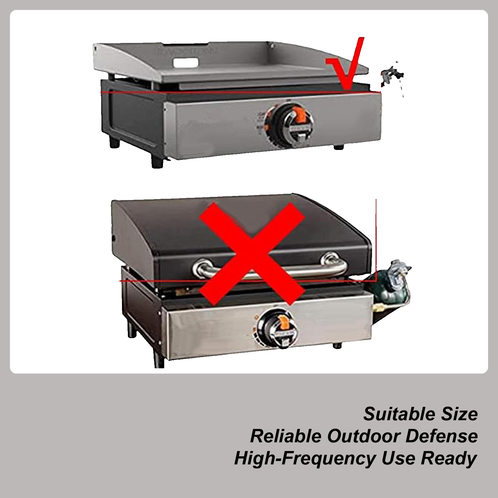 Grilling Cover Heavy Duty Wate - Camping Cooking Table incelemesi ve fiyatı