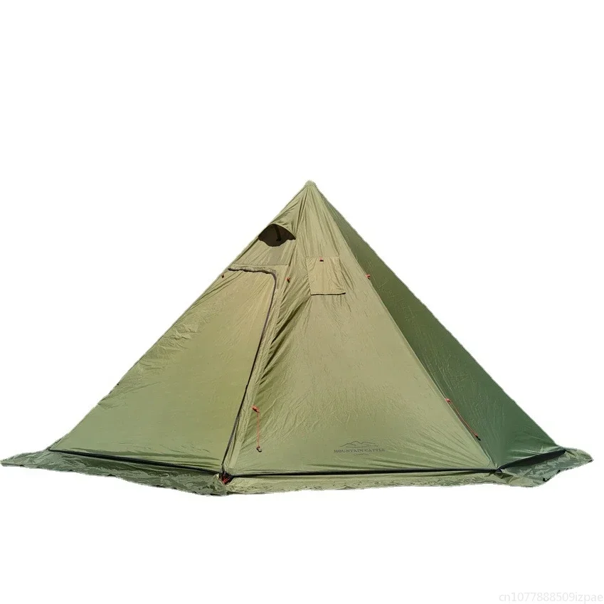 hot Pyramid Tent With Snow Ski - Camping Cooking Snow incelemesi ve fiyatı