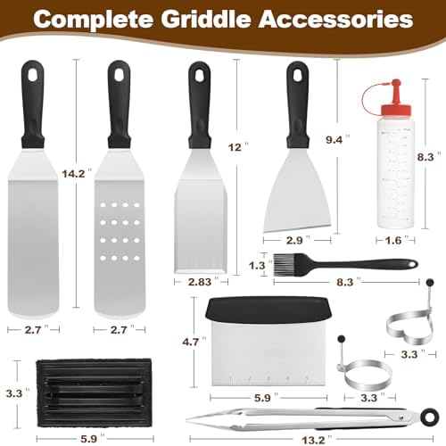 14PCS Griddle Accessories Kit  - Camping Cooking Accessories Set incelemesi ve fiyatı